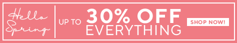 BONZ - Spring Sale - Up to 30% Off Everything - Don't Miss Out