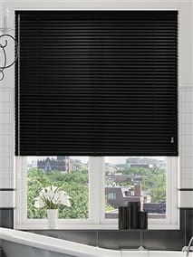 LaMode Black Satin Venetian Blind thumbnail image