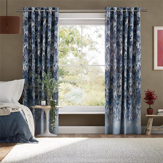 Acacia Tree Midnight Curtains