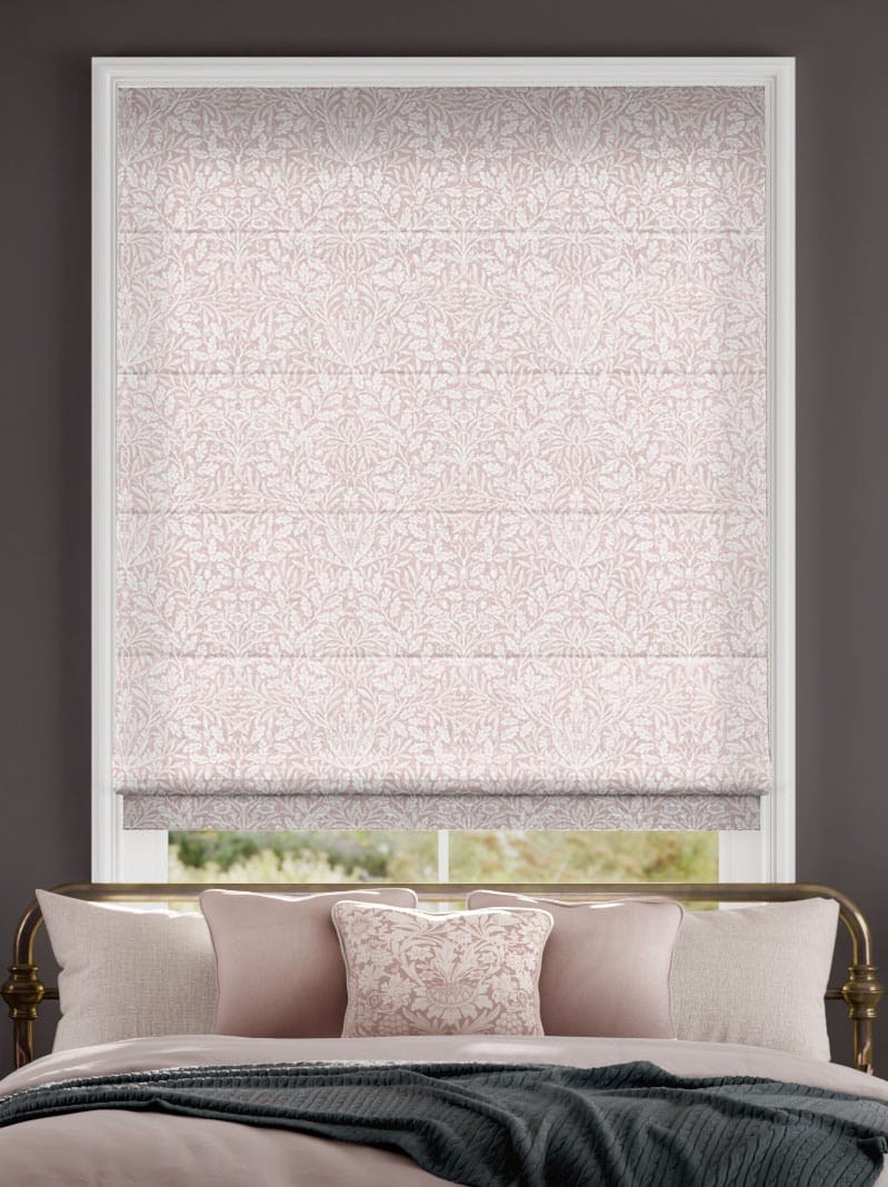 William Morris Acorn Sorbet Roman Blind thumbnail image