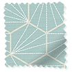 Aikyo Teal Curtains swatch image