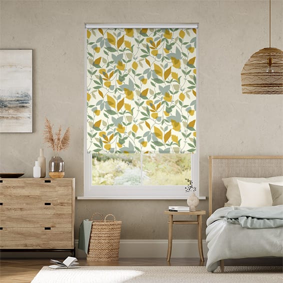 Akira Saffron Roller Blind