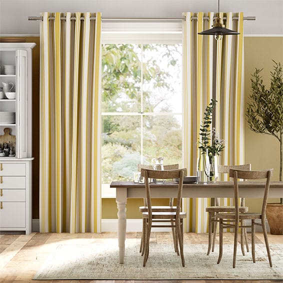 Albany Mustard Curtains