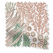 Anemone Blush Sage Roller Blind swatch image