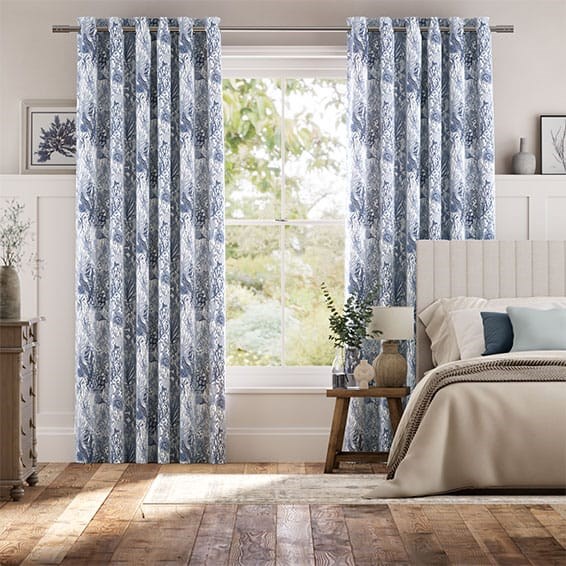 Anemone Ultramarine Curtains thumbnail image