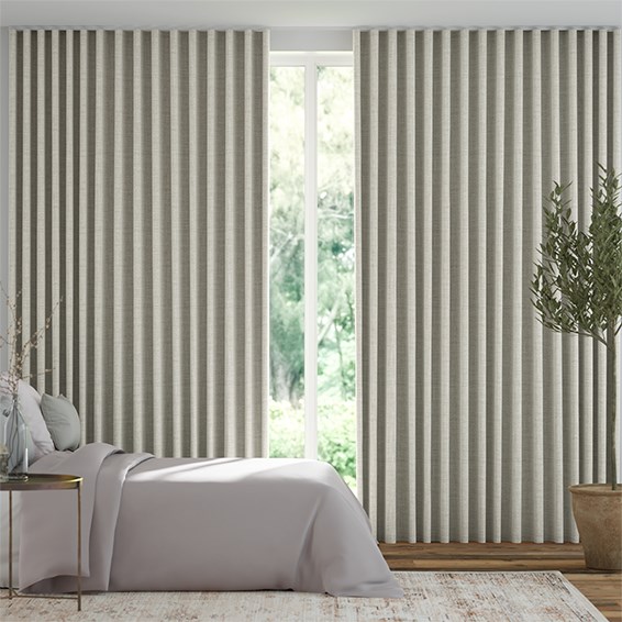 S-Fold Arlo Oatmeal Curtains