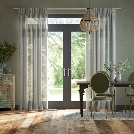 Aubade Sheer Stone Curtains