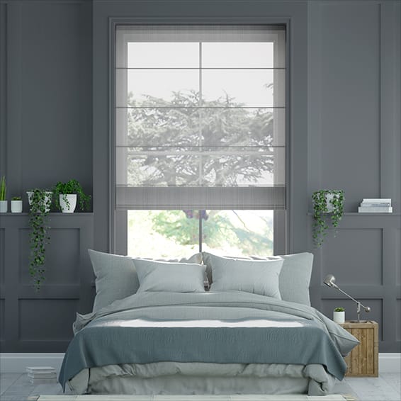 Aubade Sheer Stone Roman Blind