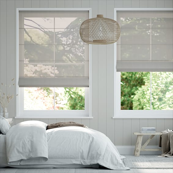 Aubade Sheer Vapour Roman Blind