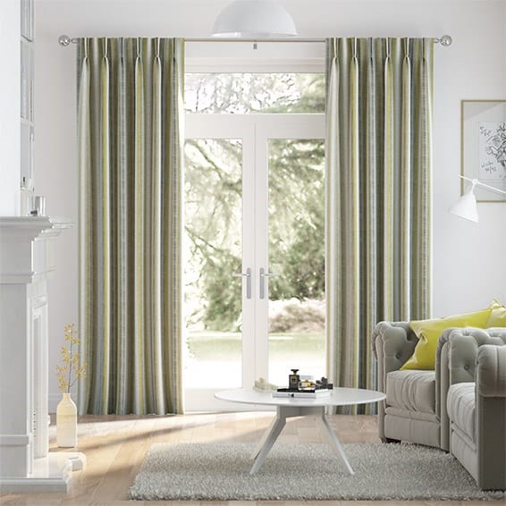 Aymara Linen Lime Curtains