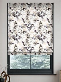 Bamboo Silhouette Damson Roman Blind thumbnail image