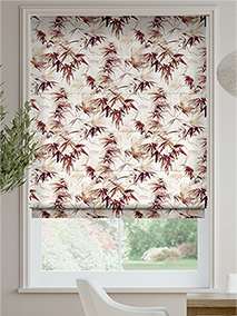 Bamboo Silhouette Paprika Roman Blind thumbnail image