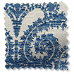 Baroque Cobalt Blue Roman Blind swatch image