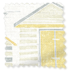 Beach Huts Honey Roman Blind swatch image