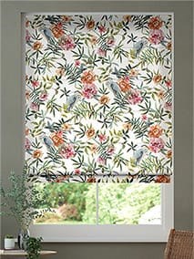 Bella Heron Classic White Roman Blind thumbnail image