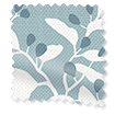 Berry Tree Soft Teal Curtains swatch image