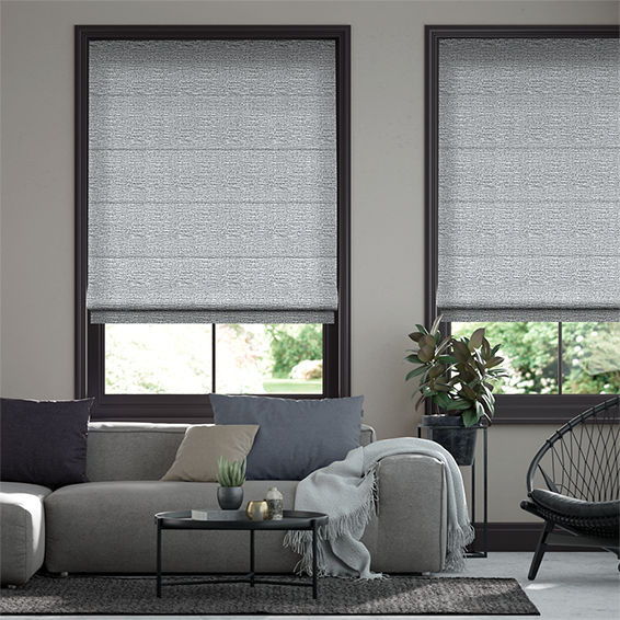 Betula Silver Roman Blind