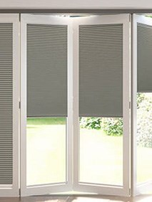 BiFold ClickFIT Thermal DuoShade Gainsborough Grey BiFold Pleated thumbnail image