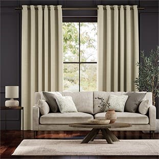 Bijou Linen Latte Curtains thumbnail image