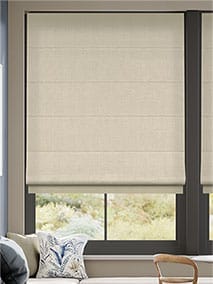 Bijou Linen Latte Roman Blind thumbnail image