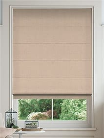 Bijou Linen Mink Roman Blind thumbnail image