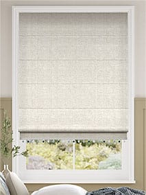 Bijou Linen Oatmeal & Sea Foam Roman Blind thumbnail image