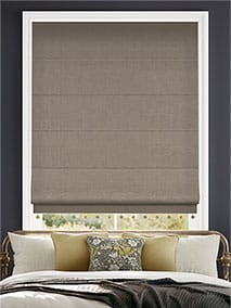 Bijou Linen Taupe & Turmeric Roman Blind thumbnail image