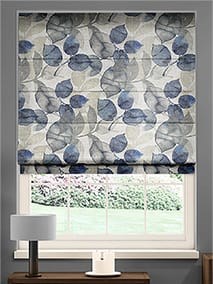 Blakely Faux Silk Indigo Roman Blind thumbnail image