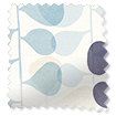 Blooming Meadow Blue Roller Blind sample image