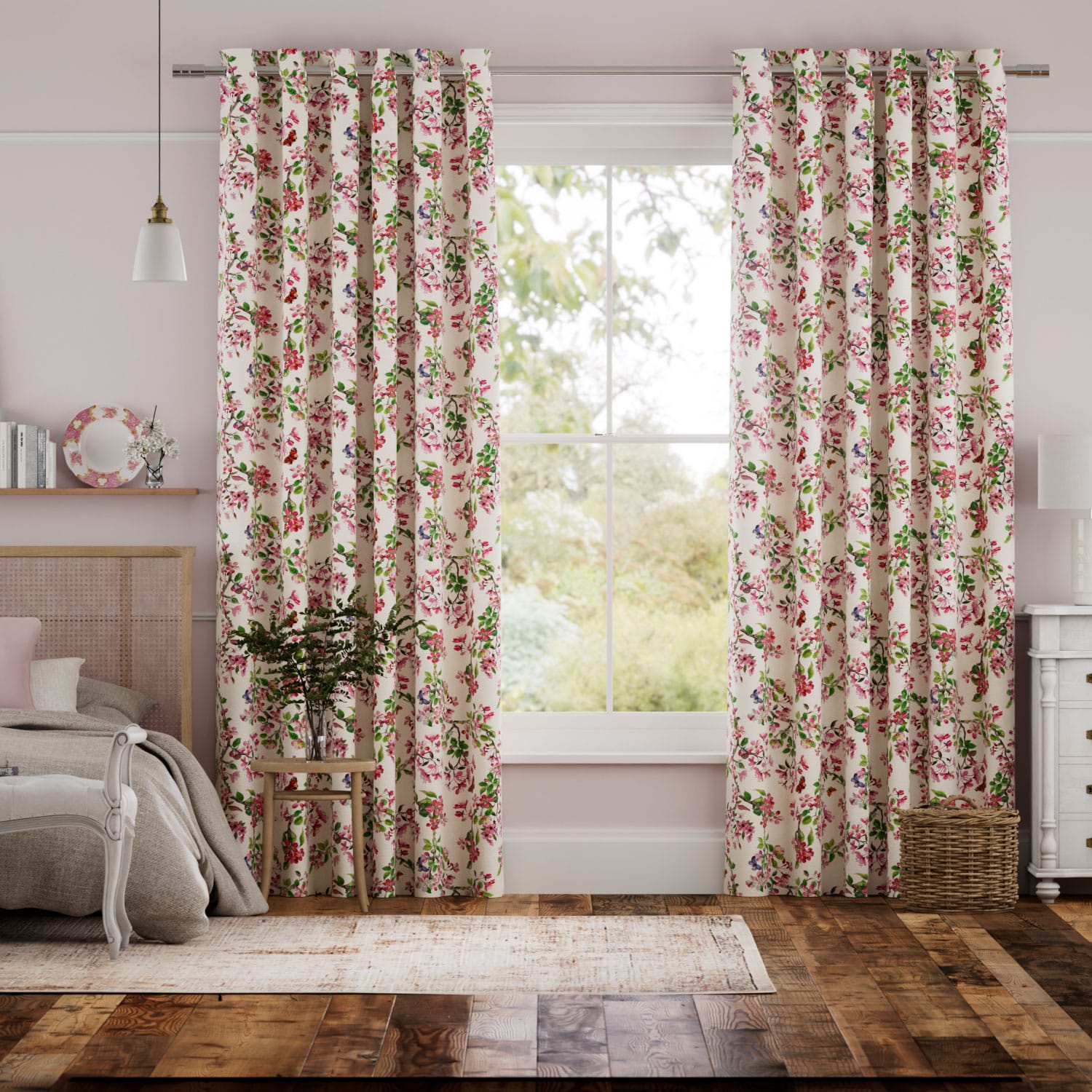 Blossom Pink Curtains