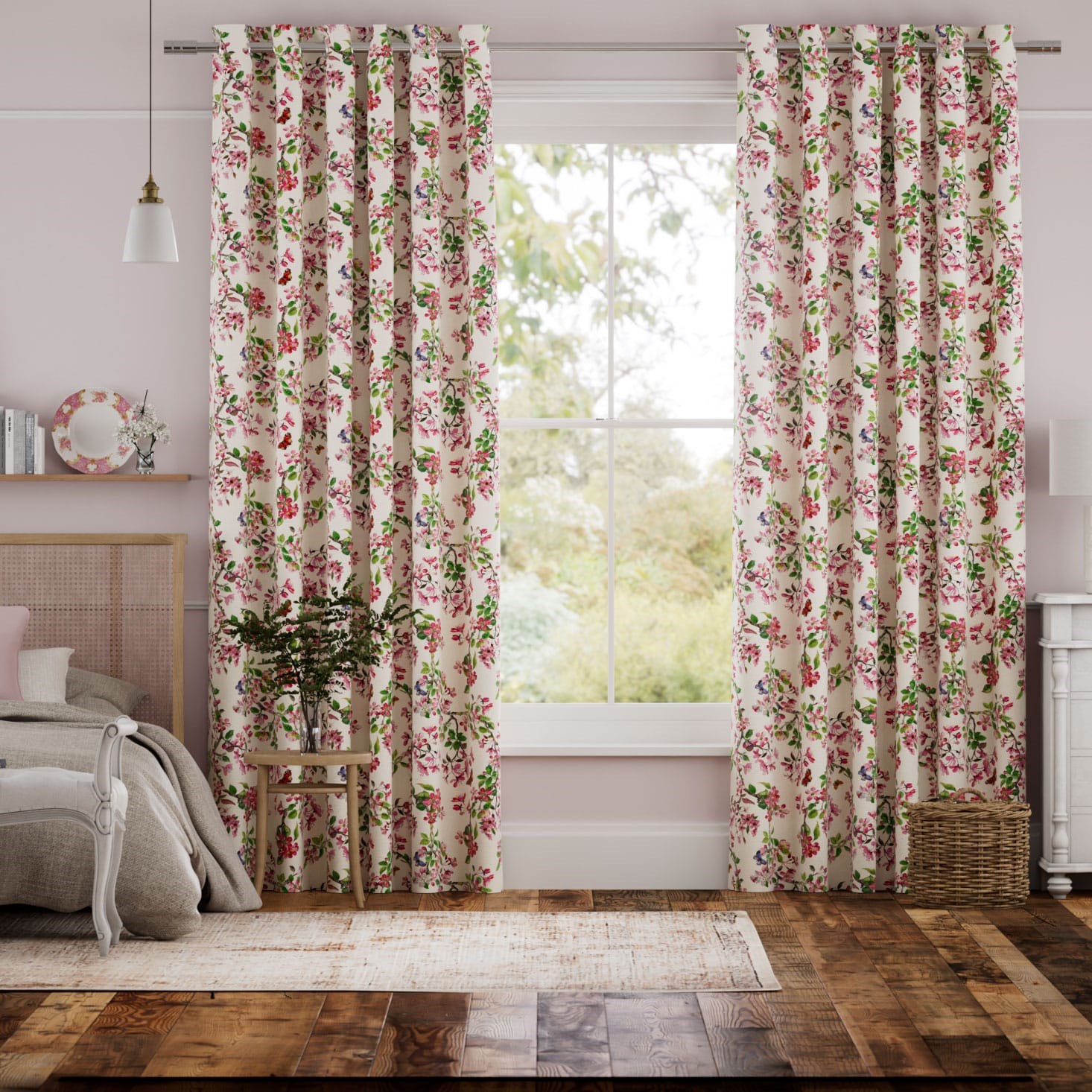 Blossom Pink Curtains thumbnail image