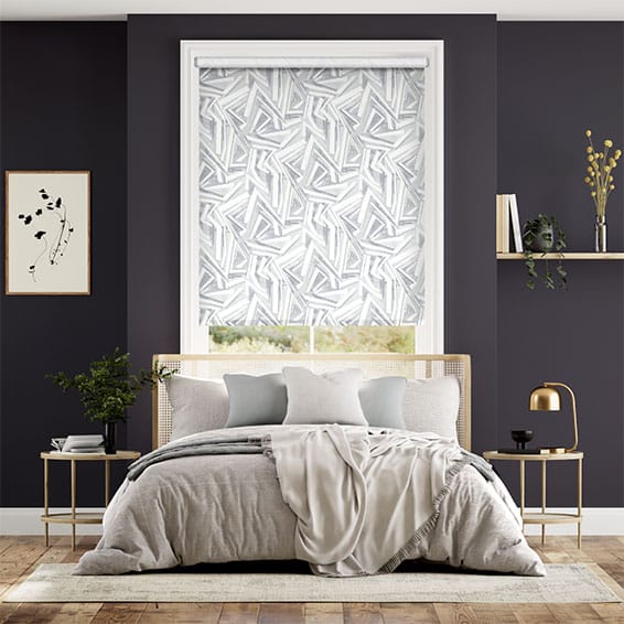 Brushstroke Geometric Mist Roller Blind