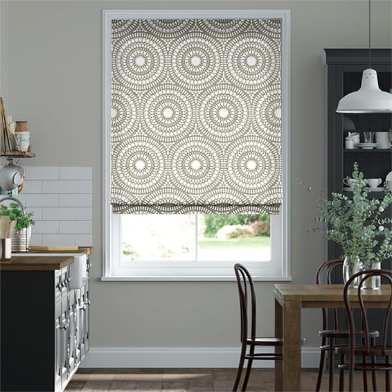 Cadencia Truffle Roman Blind