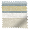 Calcutta Stripe Blue Mist Curtains swatch image