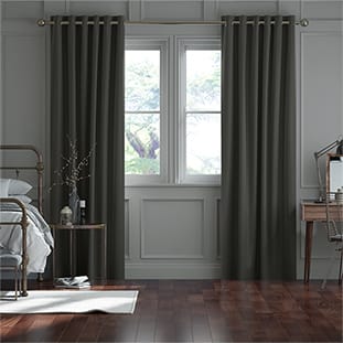 Canterbury Velvet Quartz Curtains thumbnail image