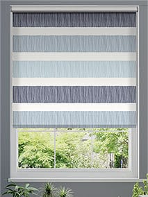 Cardigan Stripe Blue Horizon Roller Blind thumbnail image