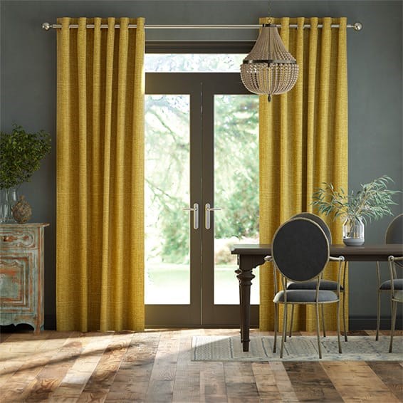 Cavendish Mimosa Gold Curtains