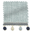 Cavendish Powder Blue & Henley Roman Blind swatch image