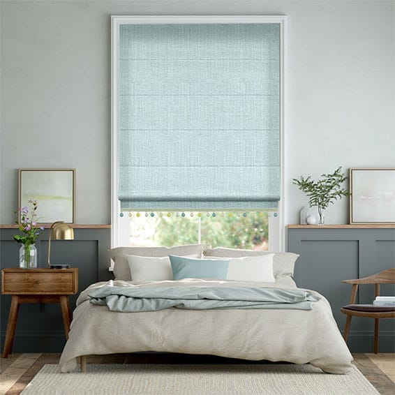 Cavendish Spearmint & Spring Roman Blind