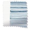 Splash Blackout Ceramic Stripe Blue Roller Blind swatch image