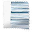 Splash Blackout Ceramic Stripe Blue Roller Blind swatch image