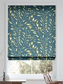 Chaconia Ink Roman Blind thumbnail image