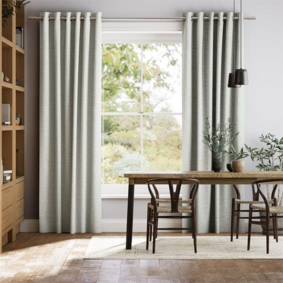 Chalfont Silver Grey  Curtains