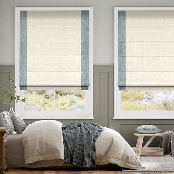 Chimera Purity Blue Roman Blind