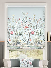 Chinoiserie Duck Egg Roller Blind thumbnail image