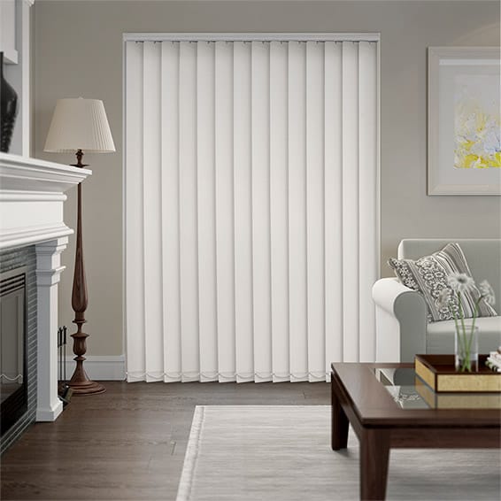 Serenity Blackout Shell Vertical Blind - 127mm Slat