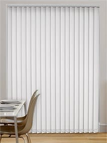 Serenity Blackout White Vertical Blind thumbnail image