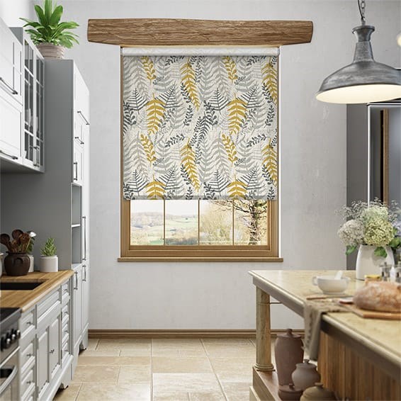 Choices Arboretum Linen Sunshine Roller Blind