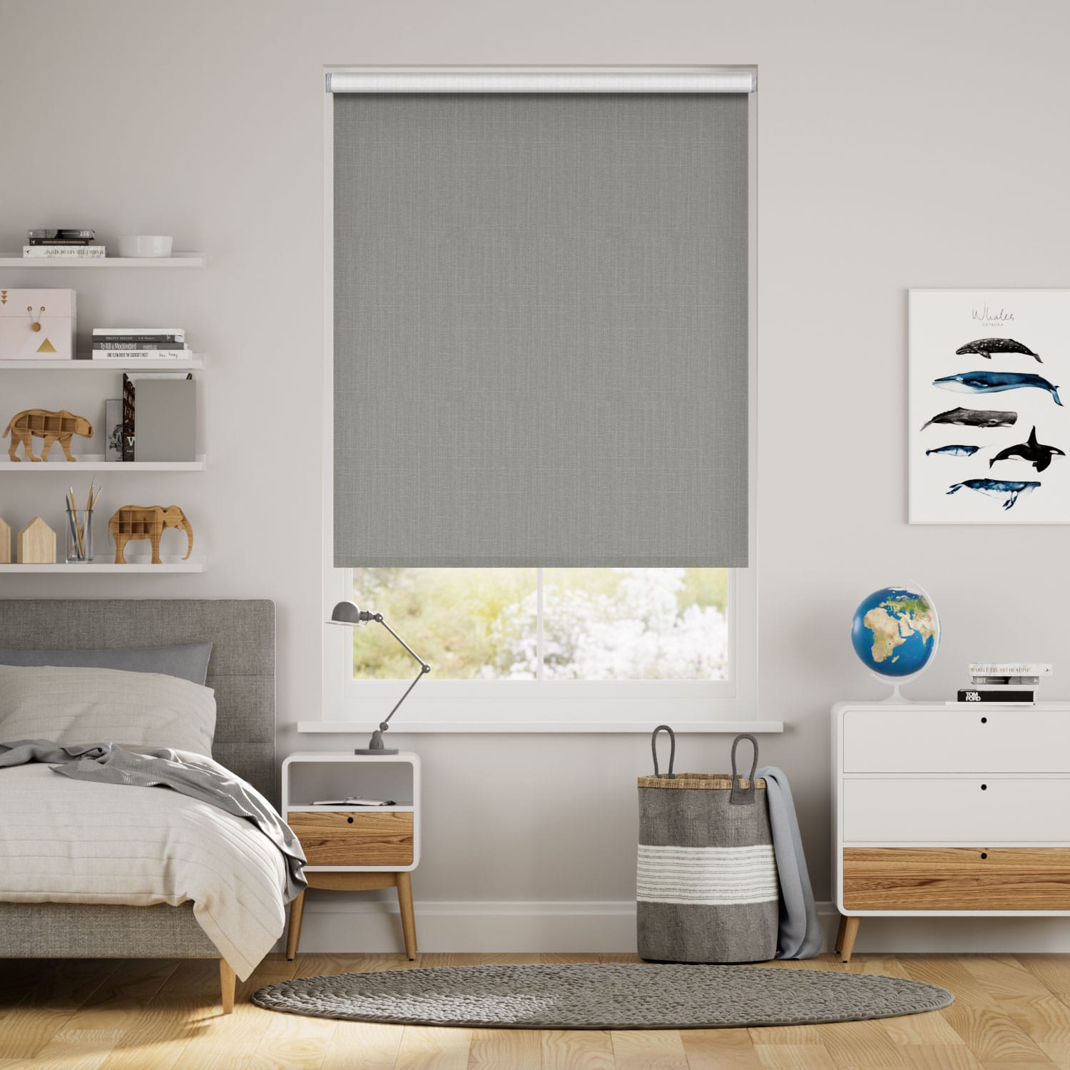 Choices Averley Dove Grey Roller Blind