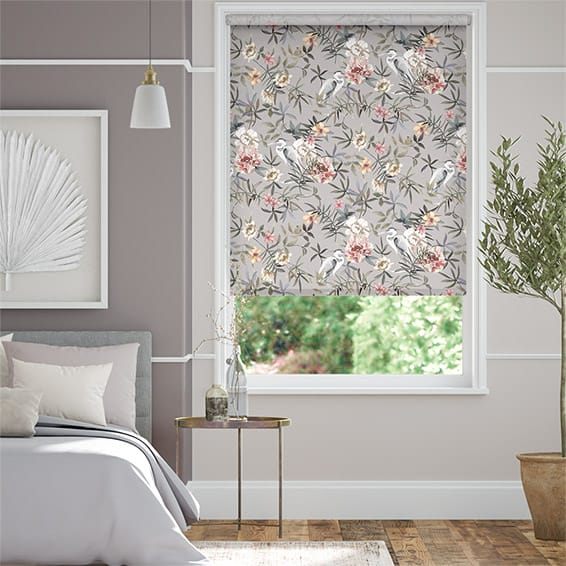 Choices Bella Heron Silver Roller Blind